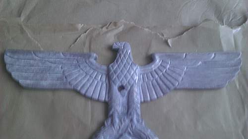 Large 15&quot; Metal Eagle, Opinions needed please.