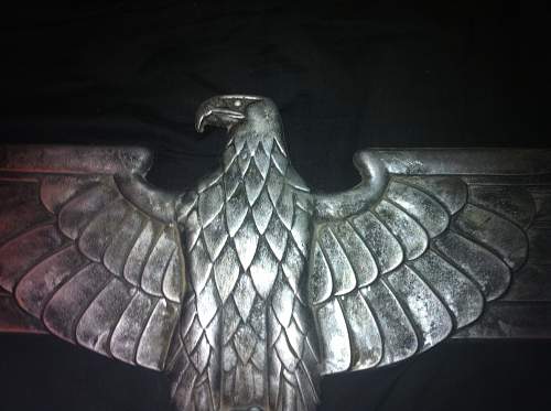 German Railroad Eagle, Dont know if they are original or reproductions.