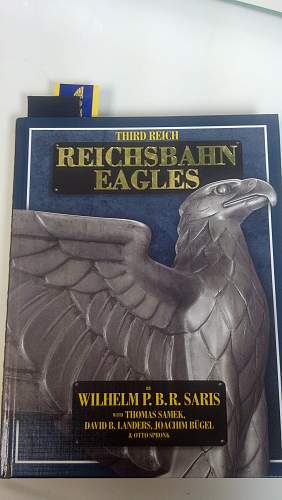 Reichsbahn Eagles Book and my thanks to Wim Saris