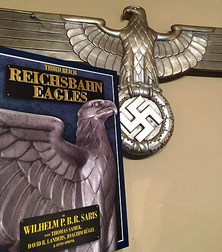 NEW BOOK: Third Reich Reichsbahn Eagles