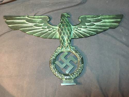 WWII German Bronze Eagle