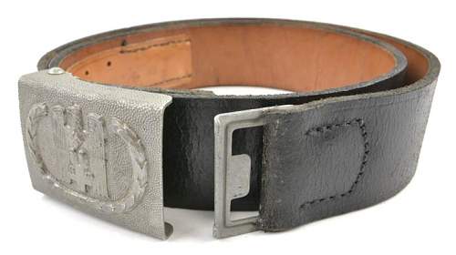 DRK belt and beltbuckle set (JFS) - original?
