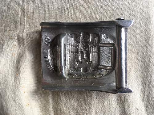 DRK belt buckle - fake?