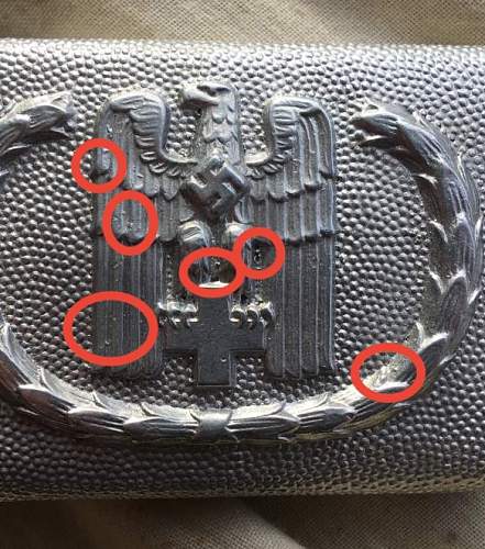 DRK belt buckle - fake?