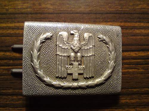 Deutsche Rote Kreuz buckle: opinions please