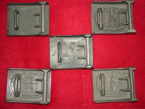 Deutsche Rote Kreuz Buckles