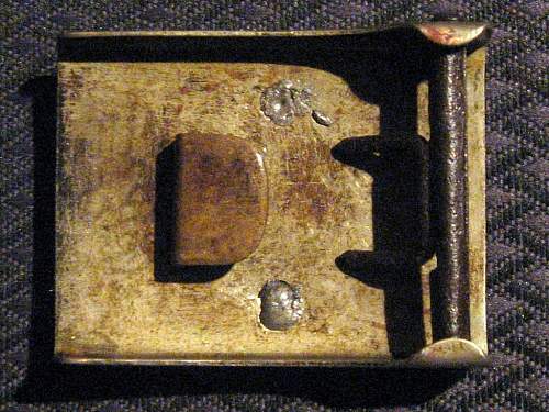 Weimar Period Red Cross Buckle Examples