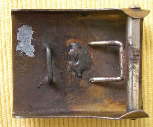 Weimar Period Red Cross Buckle Examples