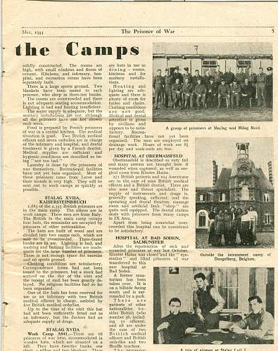 Prisoner of War NEwspaper