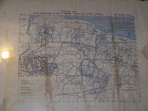 Normandy Omaha beach map.