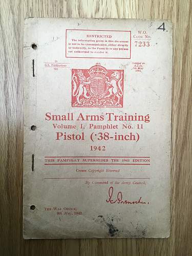 Allied rifle booklet