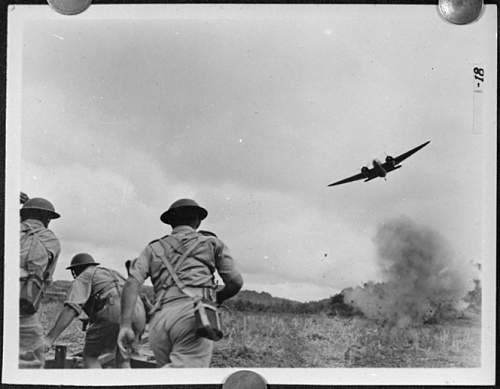 Photos of New Zealand Army wearing US made HBT uniform, Pacific 1943