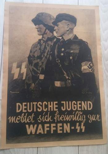 third reich propaganda posters opinion about authenticity