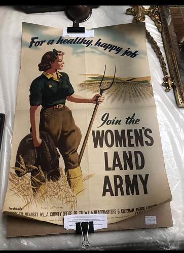 Women’s Land Army poster
