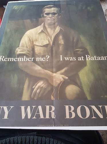 Bataan war bonds poster