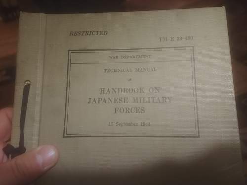 Handbook on japanese military forces