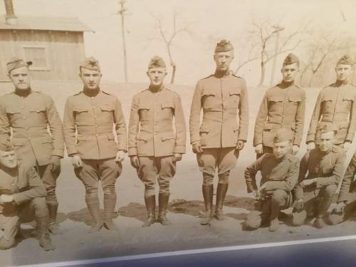 WW1 era U.S. Tank brigade yardlongs with Colonel George S. Patton