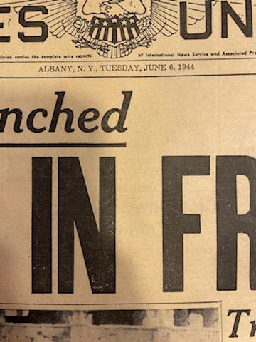 2 local  D-Day newspapers