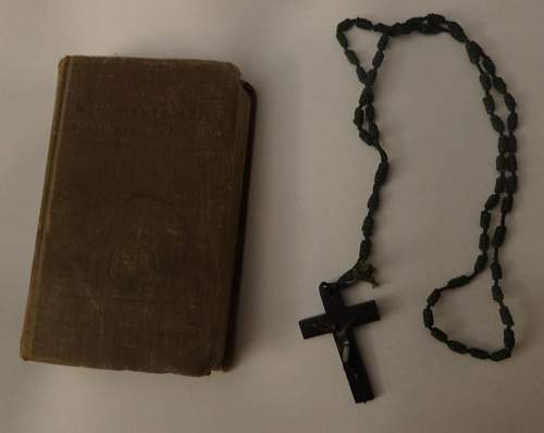 My father's GI Bible; my GI Rosary