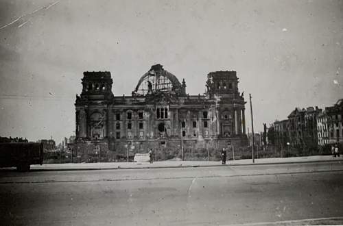 Photos of recovered Luftwaffe aircraft and Berlin 1945