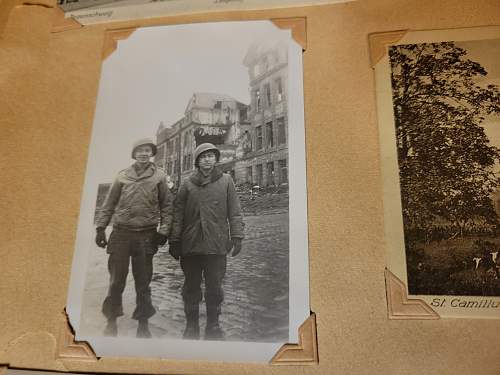 Local Vets bring back scrap book photos and post cards.  Warning: Graphic Photos.