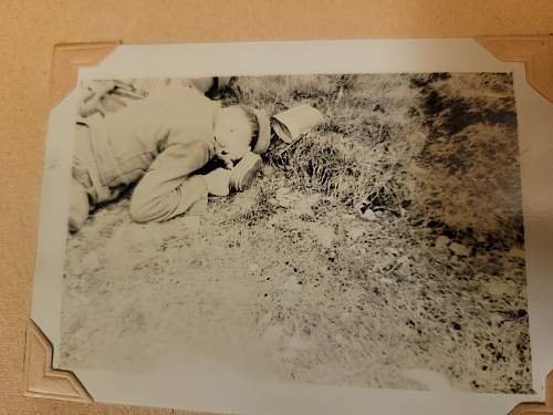 Local Vets bring back scrap book photos and post cards.  Warning: Graphic Photos.