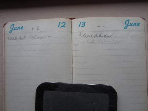 Need help to understand what is said in the  WW2 Diary (D-Day)