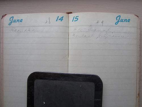 Need help to understand what is said in the  WW2 Diary (D-Day)