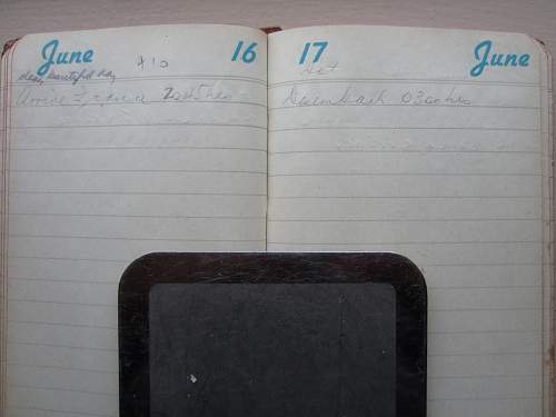 Need help to understand what is said in the  WW2 Diary (D-Day)