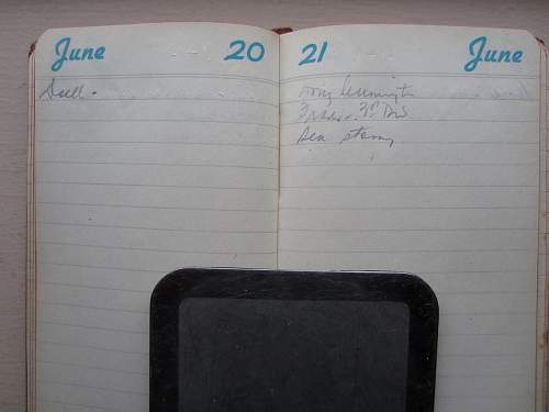 Need help to understand what is said in the  WW2 Diary (D-Day)