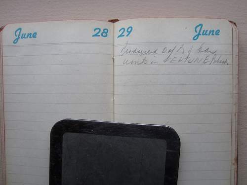 Need help to understand what is said in the  WW2 Diary (D-Day)