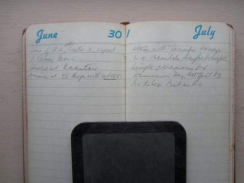 Need help to understand what is said in the  WW2 Diary (D-Day)