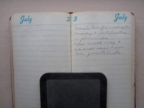 Need help to understand what is said in the  WW2 Diary (D-Day)