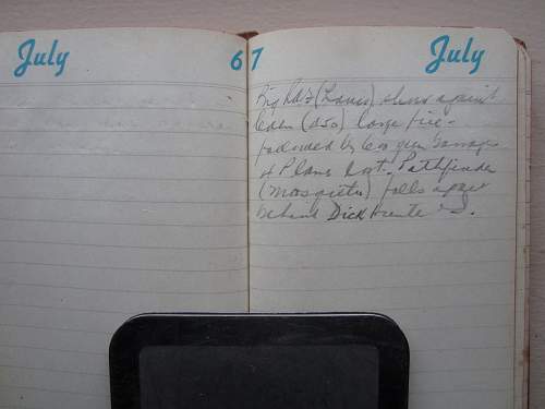 Need help to understand what is said in the  WW2 Diary (D-Day)