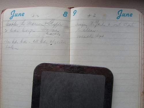 Need help to understand what is said in the  WW2 Diary (D-Day)