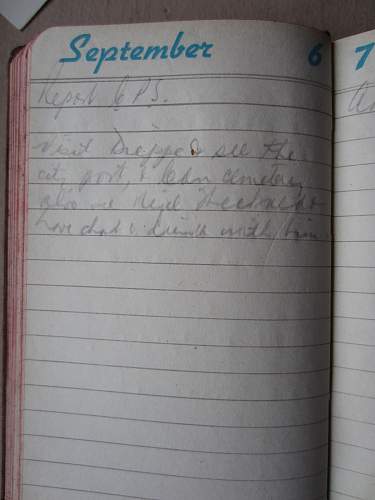 Need help to understand what is said in the  WW2 Diary (D-Day)