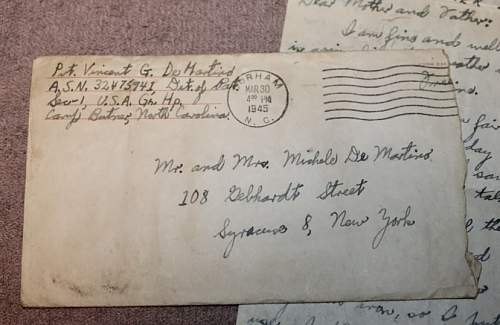 WW2 Letter Written by 101st Airborne Member Part 2.
