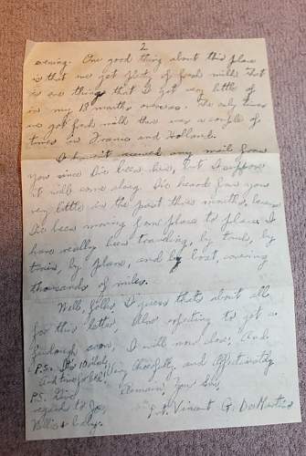 WW2 Letter Written by 101st Airborne Member Part 2.