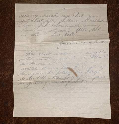 WW2 Letter Written by US Soldier who served with the 106th Engineers, dated June 6th 1944.