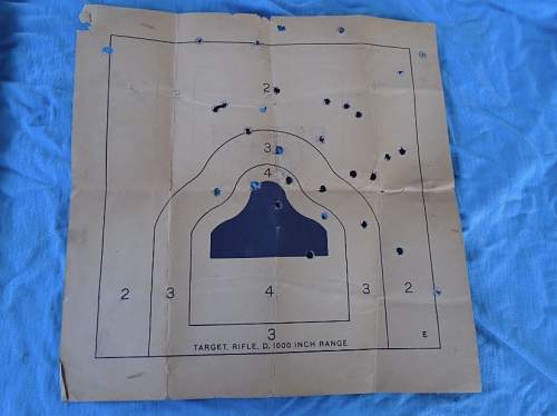 WW2 Era Target shot by Browning Automatic Rifle