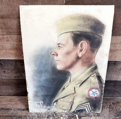 WW2 Era Portraiture of a U.S. Serviceman