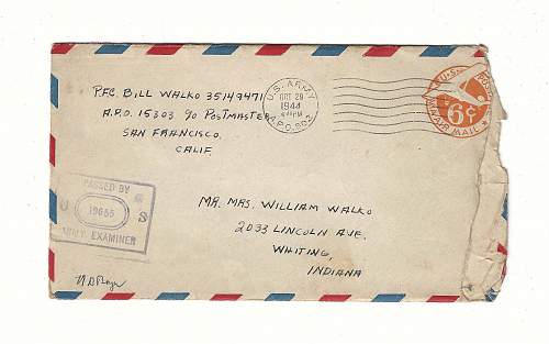 WW2 Era Letter Written by Soldier Who was Killed during the Battle of Okinawa.