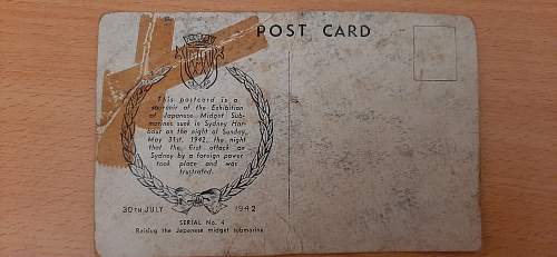 A couple of interesting postcards - WW1 &amp; WW2