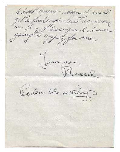 WW2 Era Letter Written by Serviceman onboard a Train Heading To Detroit.