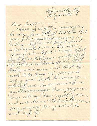 WW2 Era Heartbreaking Letter from a Sister to her Brother who was Killed in Action but she didn’t know it yet.