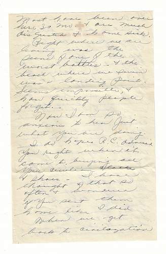 WW2 Era Letter Written by American Red Cross Nurse in New Guinea.