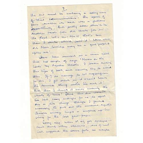 WW2 Era Letter Written by British Serviceman. He writes of his stay in Brussels, Bombing Jerries, and many other topics.