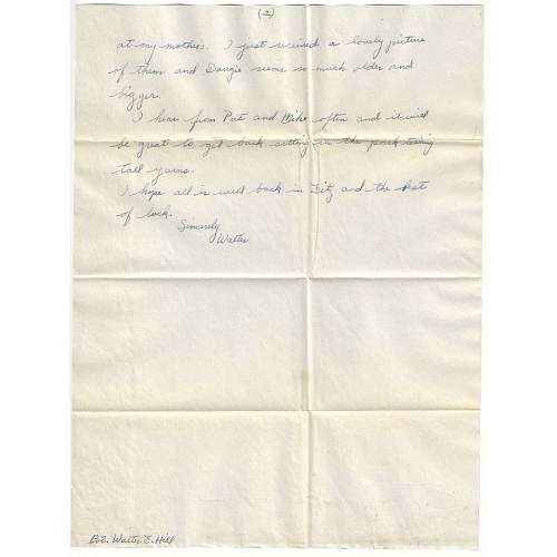 WW2 Era Letter Written by U.S. Marine Shortly After The Battle of Iwo Jima. “Nothing can stop the Marines”.