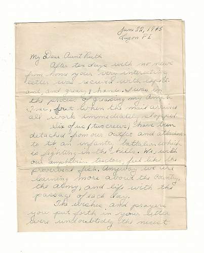 WW2 Era Letter Written by Serviceman in the Philippines. He writes about some deep topics, Societal Issues, Education, and much more.