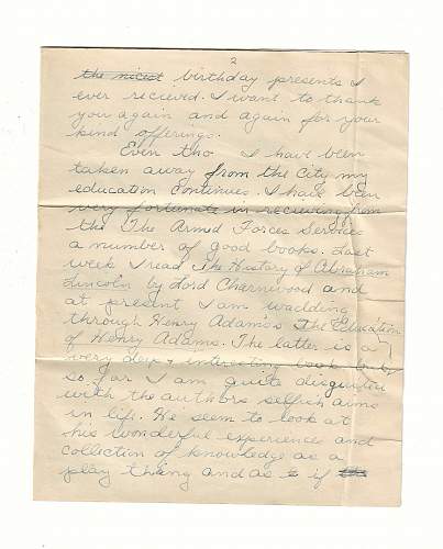 WW2 Era Letter Written by Serviceman in the Philippines. He writes about some deep topics, Societal Issues, Education, and much more.